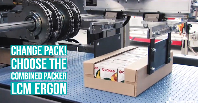 Change pack! Choose the combined packer LCM 