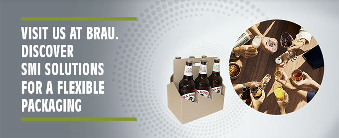 Visit us at Brau. Discover SMI solutions for a flexible packaging