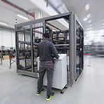 Compact and efficient end of line for the food & beverage industry